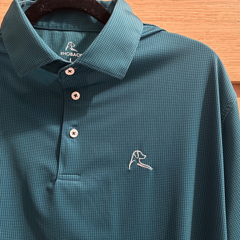 Rhoback Green Polo - Picture 2 of 4